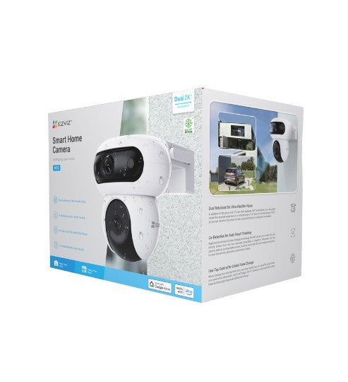 CAM IP PT LENTE DUAL EXTERIOR 8MP WIFI LENTE 2.8+6MM - EZVIZ