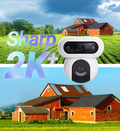 CAM IP PT LENTE DUAL EXTERIOR 8MP WIFI LENTE 2.8+6MM - EZVIZ